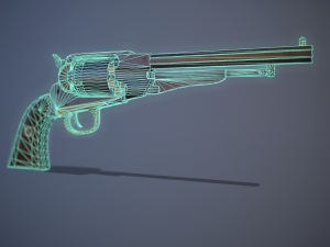 Remington 1858 Model 3D