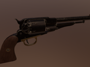 Remington 1858 Model 3D