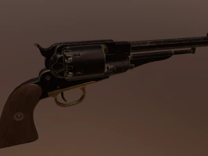 Remington 1858 Modelo 3D