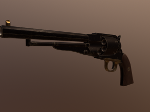 Remington 1858 Model 3D