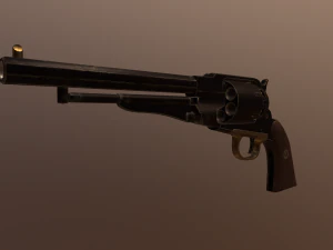 Remington 1858 Modelo 3D