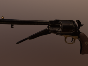 Remington 1858 Model 3D