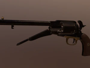 Remington 1858 Modelo 3D