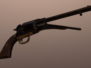Remington 1858 Model 3D