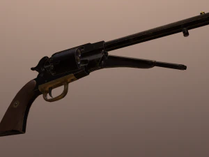 Remington 1858 Modelo 3D