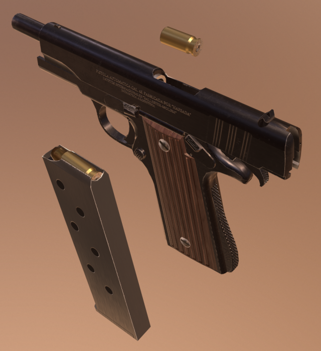 Ballester Molina 3D Модель .c4d .max .obj .3ds .fbx .stl .blend 
