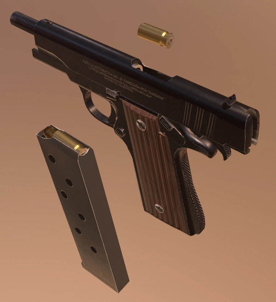 Ballester Molina 3D Model .c4d .max .obj .3ds .fbx .stl .blend 