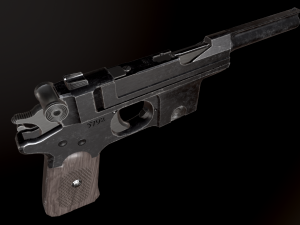 Bergman Bayard Pistol Modelo 3D