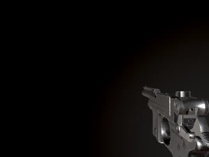 Bergman Bayard Pistol 3D Model