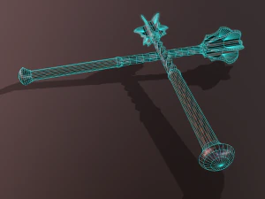 Medival Mace 3D Model
