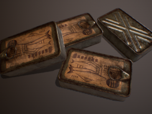 Canned Fish 3D Model