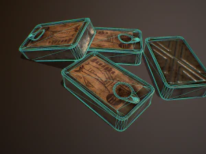 Canned Fish 3D Model
