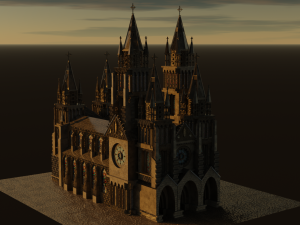 Cathedral 3D Model