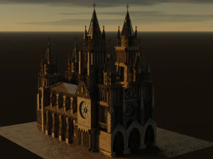 Katedral 3D Model