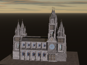 Cathedral 3D Model