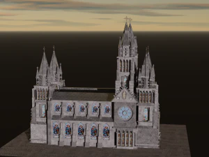 Katedral 3D Model