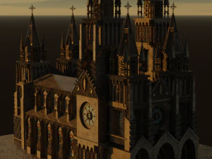 Katedral 3D Model