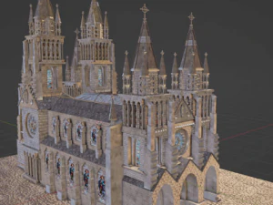 Katedral 3D Model