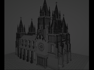 Cathedral 3D Model