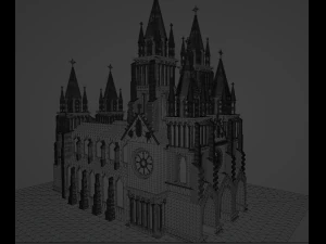 Katedral 3D Model