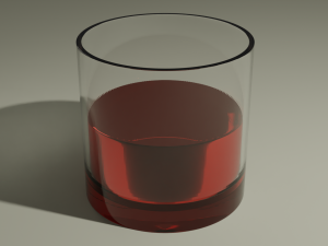 Glass Cup 3D 模型