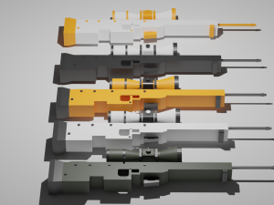 AWP Sniper 3D Model