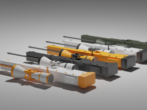 AWP Sniper 3D Model
