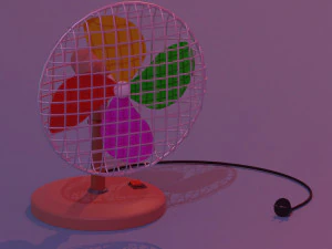 Fan 3D Model