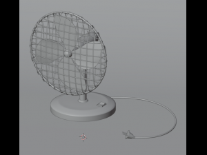 Fan 3D Model