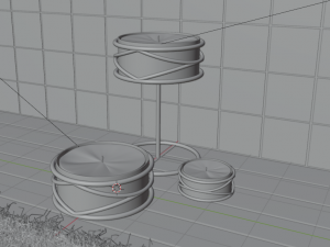 Table candelabrum 3Dモデル