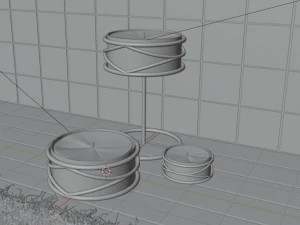 Candelabro da tavolo Modello 3D