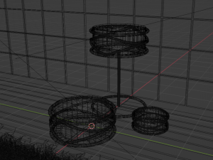 Table candelabrum 3Dモデル