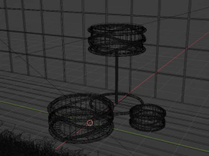 Candelabro da tavolo Modello 3D