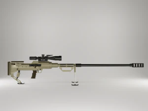 Снайперская винтовка 3D Модель