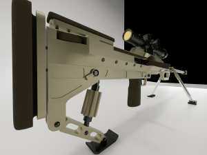 Sniperrifle Modelo 3D