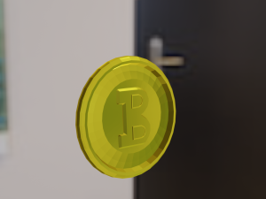 Bitcoin 3D 模型