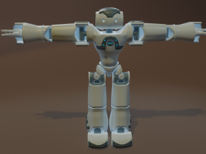 Robot NAO 3D 模型