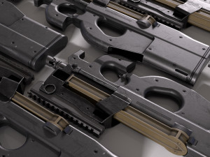 P90 3D Модель