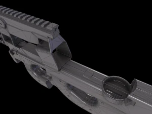 P90 Modelo 3D