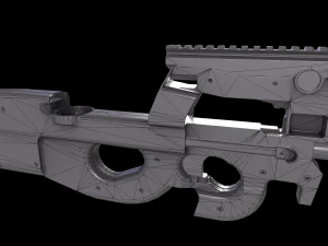 P90 Modelo 3D