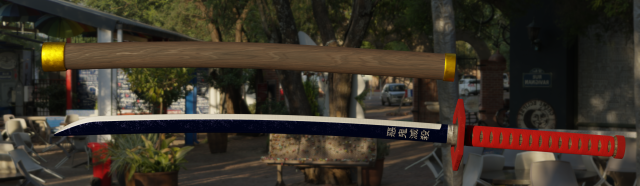 Katana from anime Demon Slayer Kimetsu No Yaiba 3D 모델 .c4d .max .obj .3ds .fbx .stl .blend 