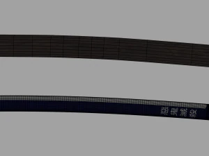 Katana from anime Demon Slayer Kimetsu No Yaiba 3D Model