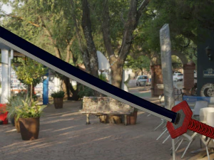 Katana from anime Demon Slayer Kimetsu No Yaiba 3D Model
