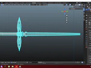 Snakesword 4k low-poly 3D Model
