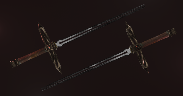 Snakesword 4k low-poly 3D 模型 .c4d .max .obj .3ds .fbx .stl .blend 