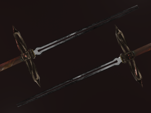 Snakesword 4k low-poly 3D Модель