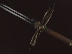 Snakesword 4k low-poly 3D 模型