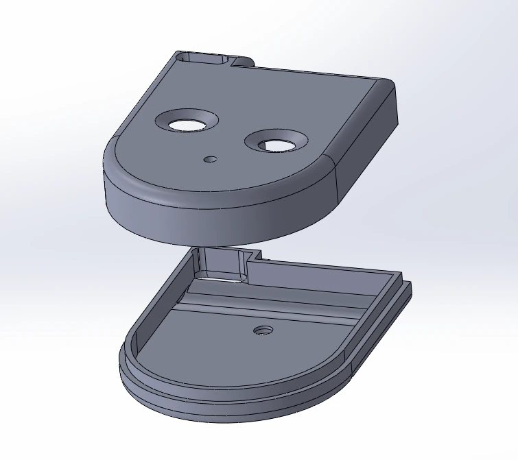 Remote controller KEY 3D Print Model .c4d .max .obj .3ds .fbx .stl .blend 