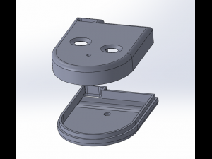 Remote controller KEY 3D Print Model