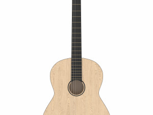 Classical guitar 3D-Modell